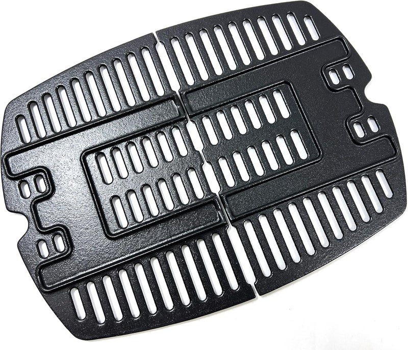 Direct Store DC140 7644 Cast Iron Cooking Grates for Weber Q100, Q1000, Q120, Q1200, Q1400, 516001, 516002, 50060001, 51010001, 51060001, Baby Q Gas Grill, Set of 2 (Small For Q100) - Image 4
